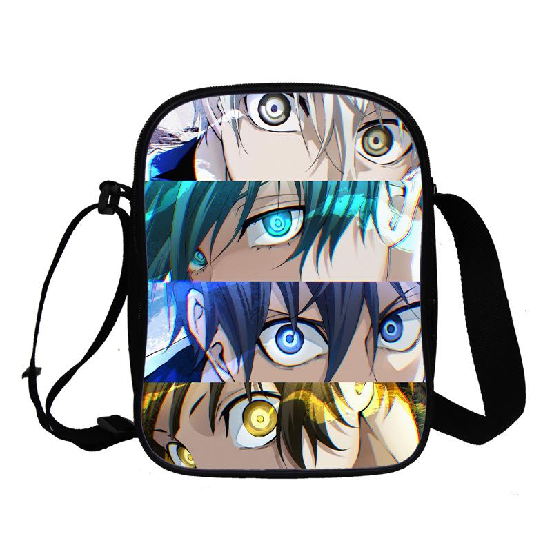Neue Blaue Gefängnis Animation Peripherie 3D Vollfarbdruck Tragbare Umhängetasche Teenager Crossbody Tasche