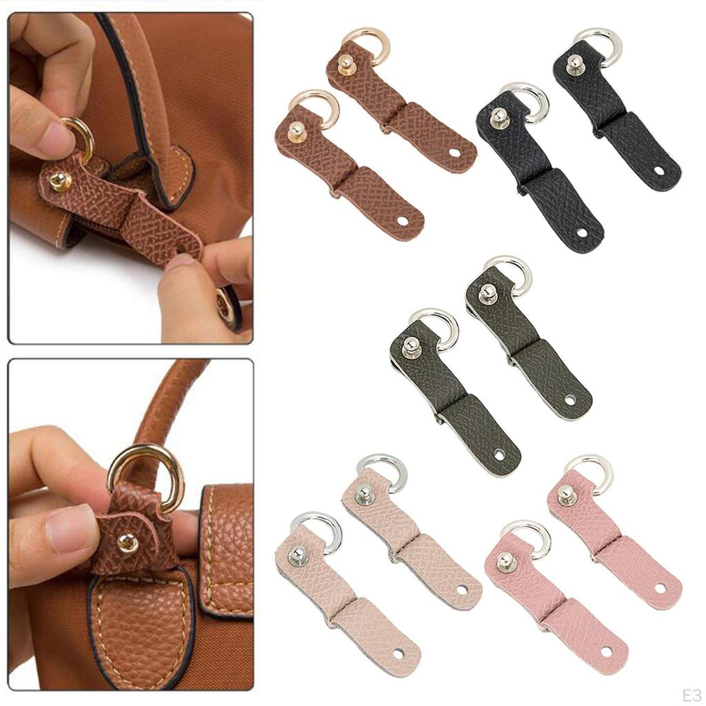 2 Pieces of Pockets Transform Belt, Punch-, Shoulder Strap Buckles, Pocket Accessories, Universal