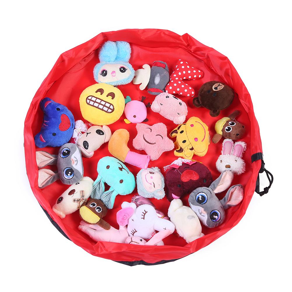 Buy Portable Children Toy Storage Bag Play Toys Organizer Drawstring Bag at affordable prices