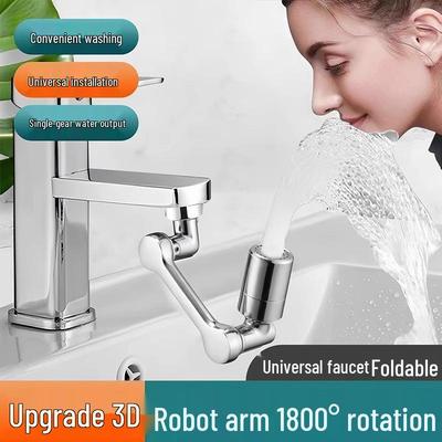 Faucet Extender: Splash-Proof Mechanical Arm for Kitchen & Bathroom