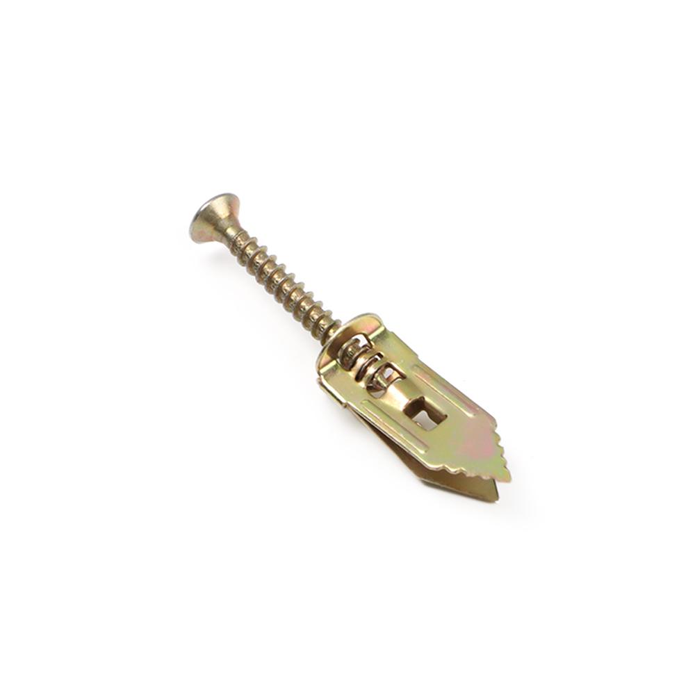 Metal Heavy Duty Wall Expansion Nails with Screws Self Drilling Drywall Anchors Self-Tapping Screw