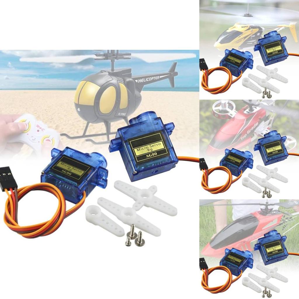 Sg90 9g Servo Lightweight High Precision Rc Model Airplane Small Robot Motor