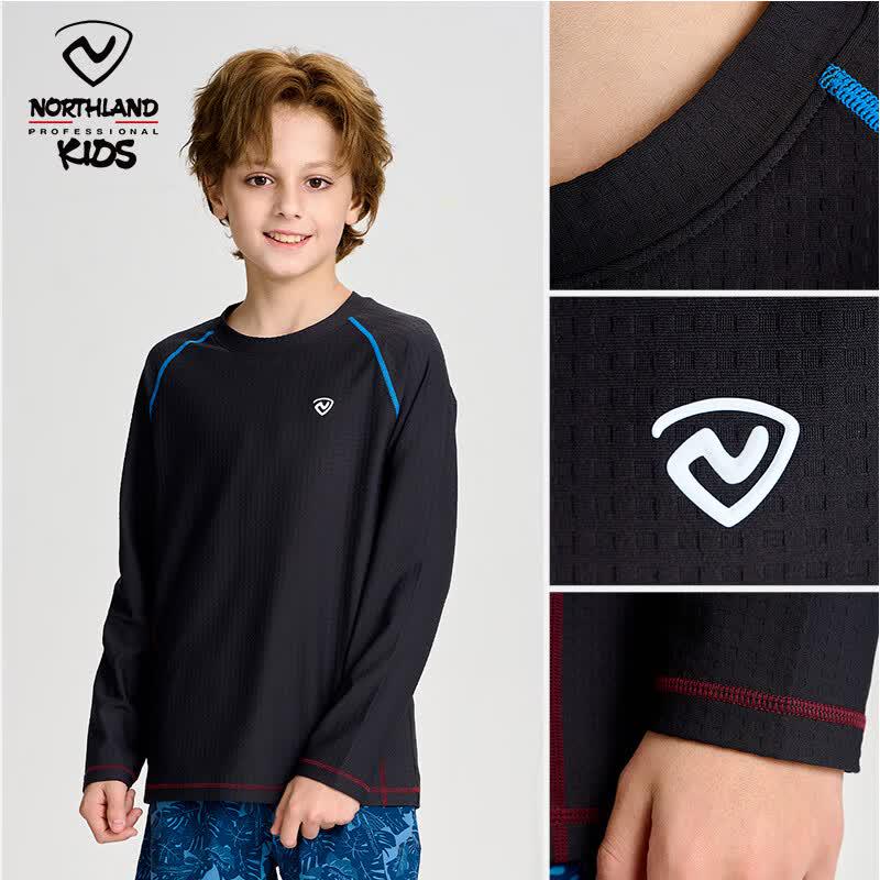 NORTHLAND Kids Quick-Dry Long-Sleeve T-Shirt 170