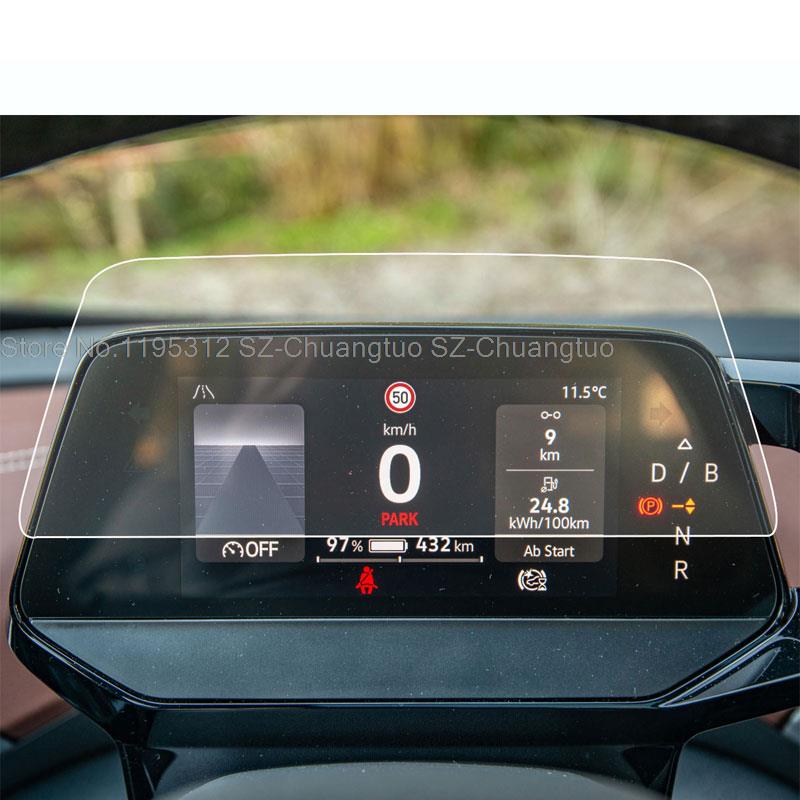 Gehärtetes Glas Displayschutzfolie Für Volkswagen ID5 2022 2023 12 Zoll Autoradio GPS Navigation Instrumentenbildschirm Zubehör