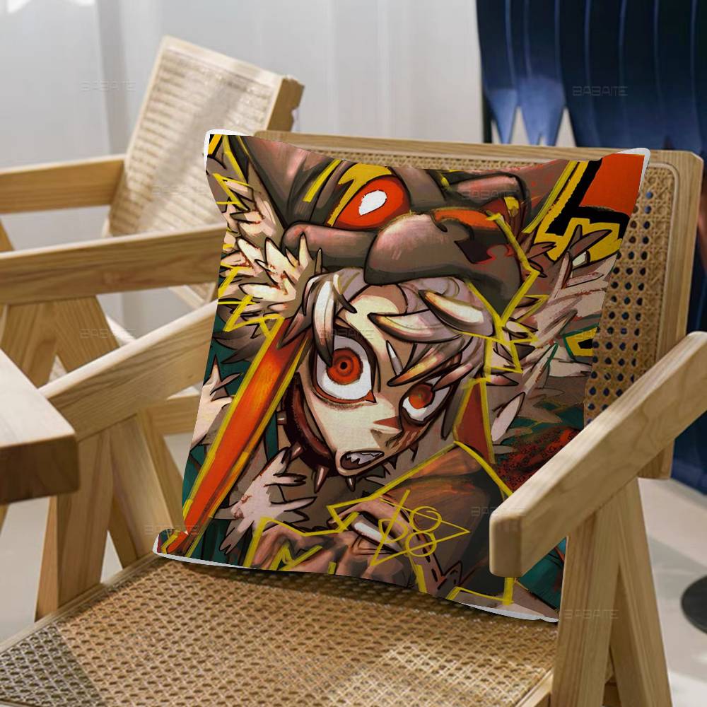 Anime Comic Gachiakuta Lucky Dragon Pillow Cover Sofa Cushion Cover Home Room Decoration Children Gift