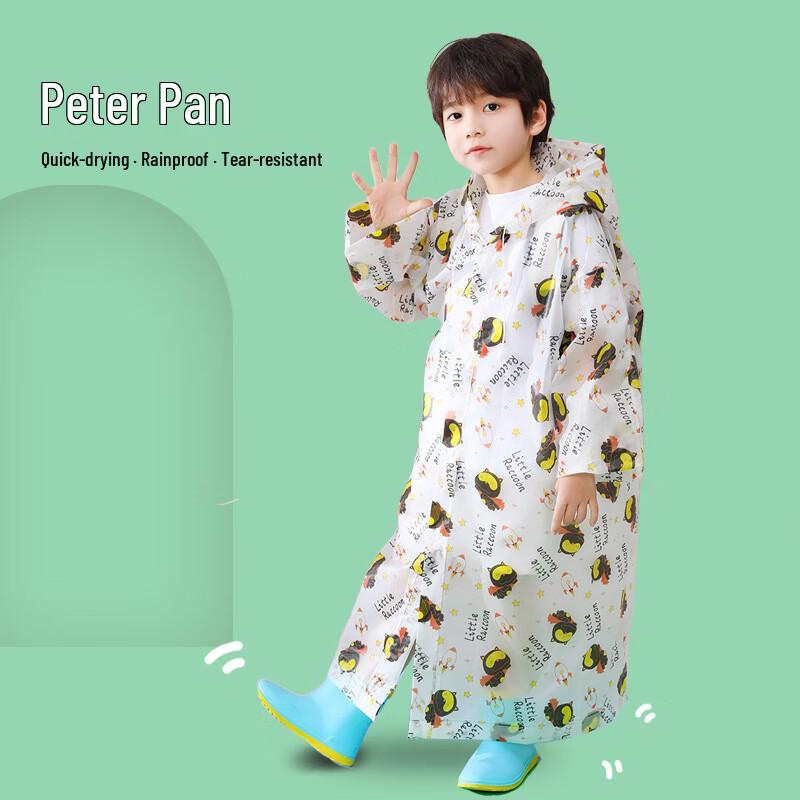 Kids Disposable Raincoat (4-Pack)