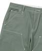 Syupeodeulai Double Knee Cotton Work Pants Khaki