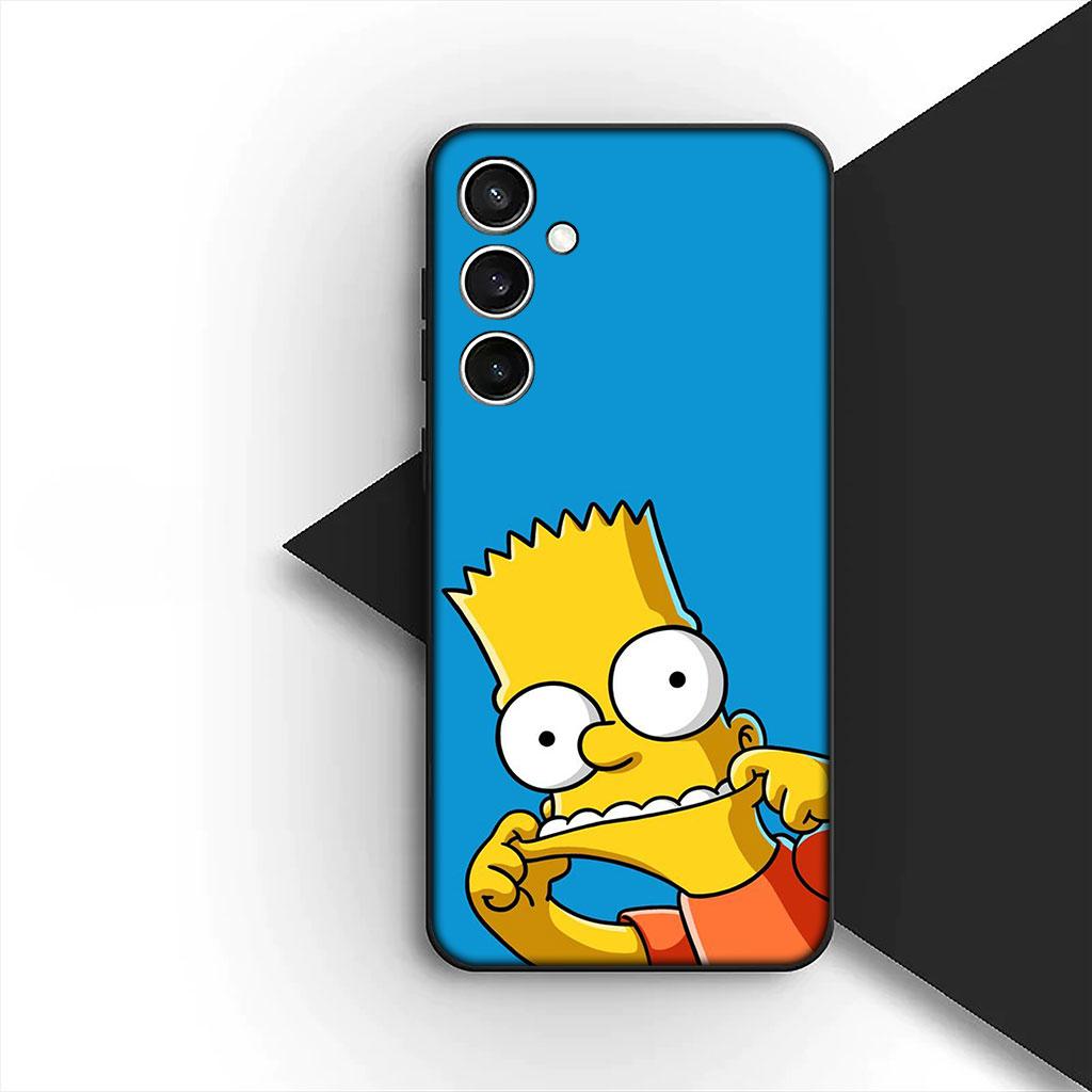 

Wallpaper S-Simpsons Bart Phone Cover Soft Case for Samsung Galaxy S22 S21 S20 FE Ultra Plus A07 A17 A15 A16 A25 A57 A37 Casing Galaxy S21 FE 5G