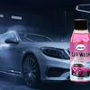 Integrated paint protection and gloss repair, new high-density pink foam wax for cars, trucks SUV, Create a mirror like luster,