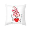 Red Cartoon Love Valentine's Day Home Pillow Car Waist Support Cushion Sofa Cushion Pillow Cover