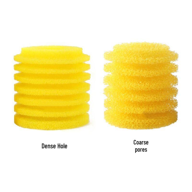 Minjiang Round Biochemical Aquarium Filter Cartridge - Yellow Replacement Cotton Core