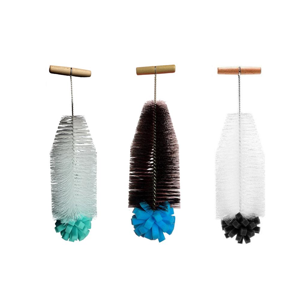 Adjustable Length Bottles Brush Commercial Grade Design Bristles For Restaurants Home Pubs And Outdoors Enthusiasts