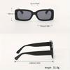 3-Piece Set Men's Square Fashion Sunglasses