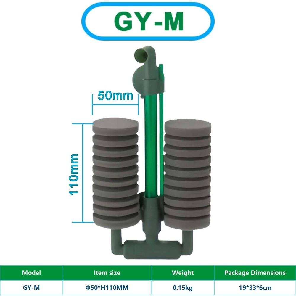 Pneumatic Fish Tank Pneumatic Filter Silent Bio Sponge Filter Oxygen Filtration Pump  Fish Tank