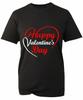 Happy Valentine's Day T-Shirt Couples Heart Love Funny Unisex Kids Adult Top
