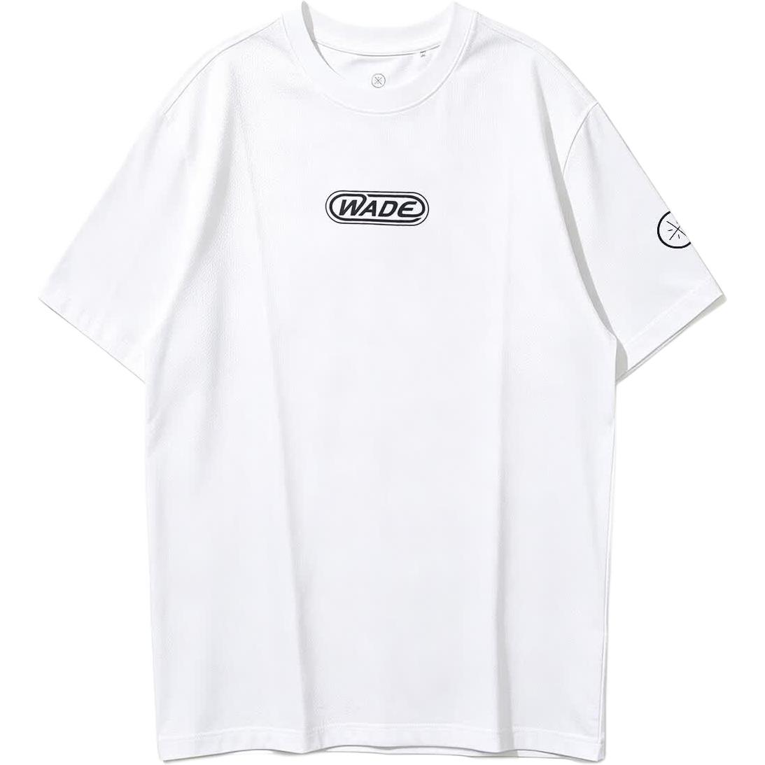 Li-Ning Wade Series Letter Minimalist Versatile Soft Short Sleeve T-Shirt Men Tops AHSW355-2 M