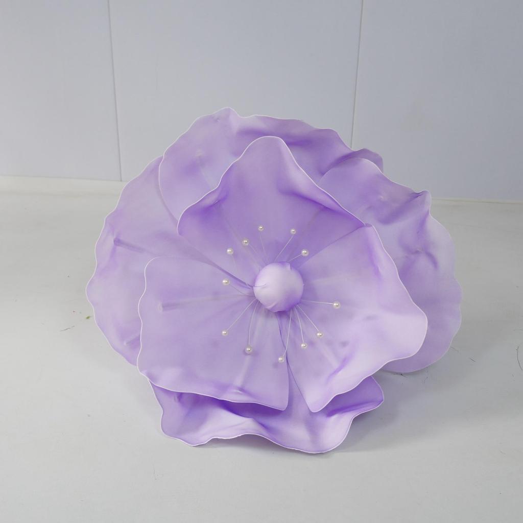 Large Poppy Paper Flower Art Stand for Weddings & Displays