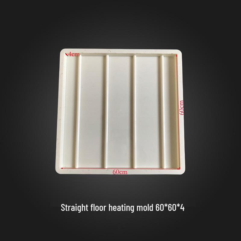 Flat Template PC Mold Injection Bending Line Plastic Cover Plate for Floor Heating Insulation.