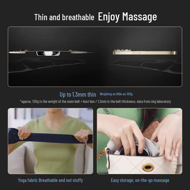 SKG K3 Gen 2 Portable Heated Waist Massager