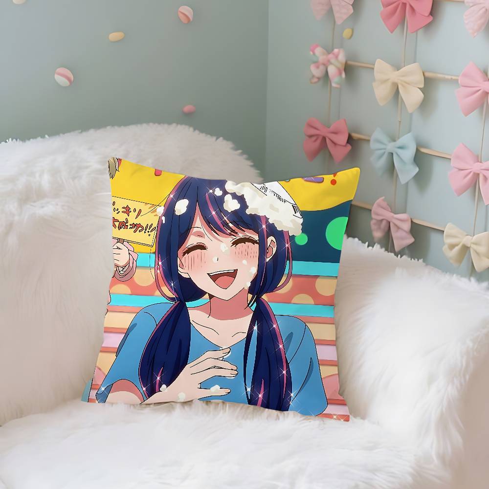 Anime OOshi No KoS Case Plush Fabric Soft Pillowcase Double Sided Print Cushion Cover Household Gifts