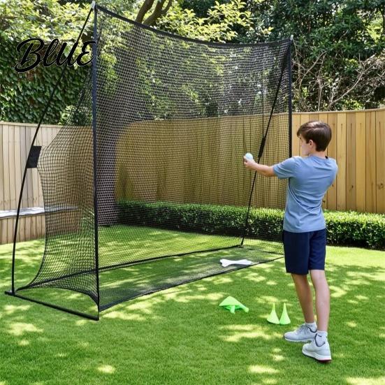 Backyard Barrier Net Heavy Duty Golf Practice Net Baseball Hitting Training Netting Netting DIY Sports Ball Safety for Outdoor Driving Range Indoor