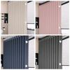 Heavy Duty Magnetic Shower Curtain Linen Blend Anti-Mildew Water Repellent Weighted Hem Bath Partition Curtain Standard Shower