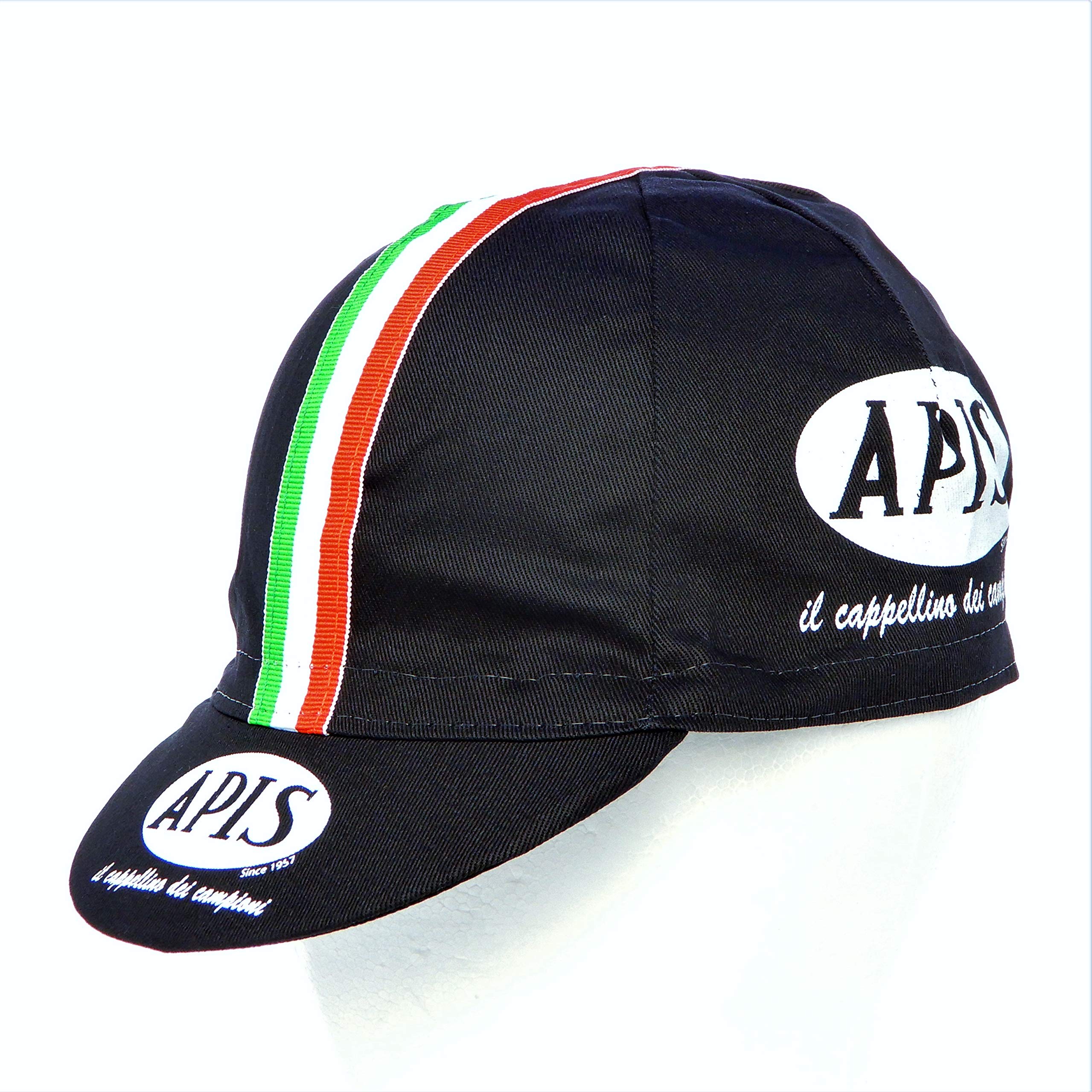 

APIS Black Cycling Free Size Cap,