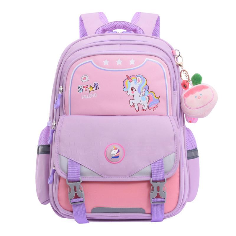 Cute And Modern Design Kids Backpack Comfortable And Breathable Oxford Fabric