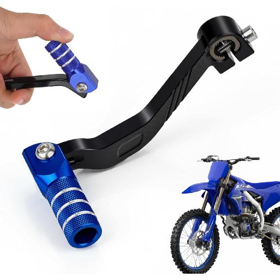 YZ250F Gear Shifter Shift Lever CNC Aluminum Folding Lever for YZ250F 2024-2025, WR250F 2025, YZ250FX 2025, Knight Black