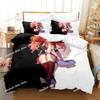 Fashion Anime Danganronpa Bedding Set Printed Bed Set Duvet Cover Sheet Pillowcase Bed Soft Quilt Cover Full Queen King Size