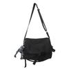 Men's Large Capacity Canvas Messenger Bag - Casual, Simple, Student and Boys' Shoulder Bag