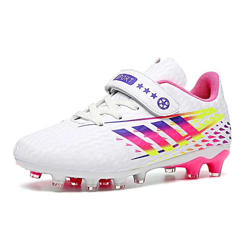 Модные высококачественные детские футбольные бутсы для мальчиков FG TF — фото 8