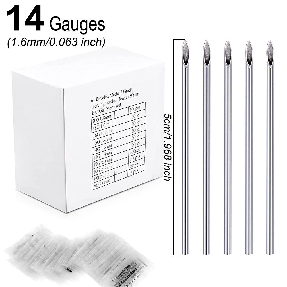 Sterile Disposable Tattoo and Piercing Needle Kit