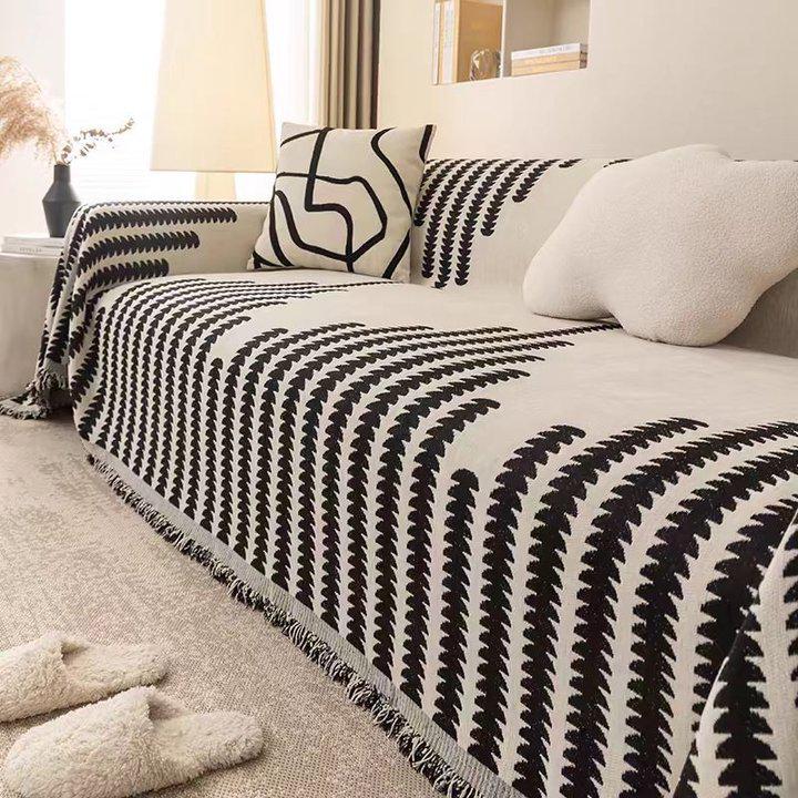 Universal Anti-Cat Scratch Chenille Sofa Cover - Multi-functional, All-Season, One-Piece Protection 90-90