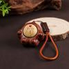 Handmade Cat Paw Clicker Wooden Fidget Key Ring Bag Pendant Sandalwood Figurine Key Chain  Car Key