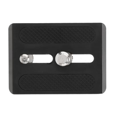 Placa de liberación rápida para trípode, adaptador de placa de cabezal para cámara SLR, rosca de 1/4" a 3/8" para Sachtler FSB