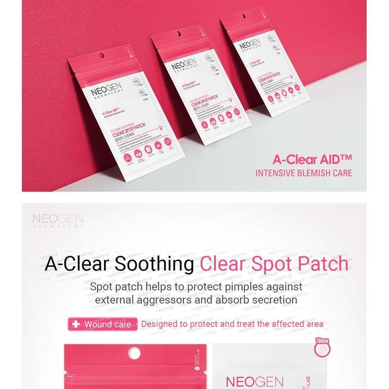 NEOGEN - Dermalogy A-Clear Soothing Clear Spot Patch Bundle Set