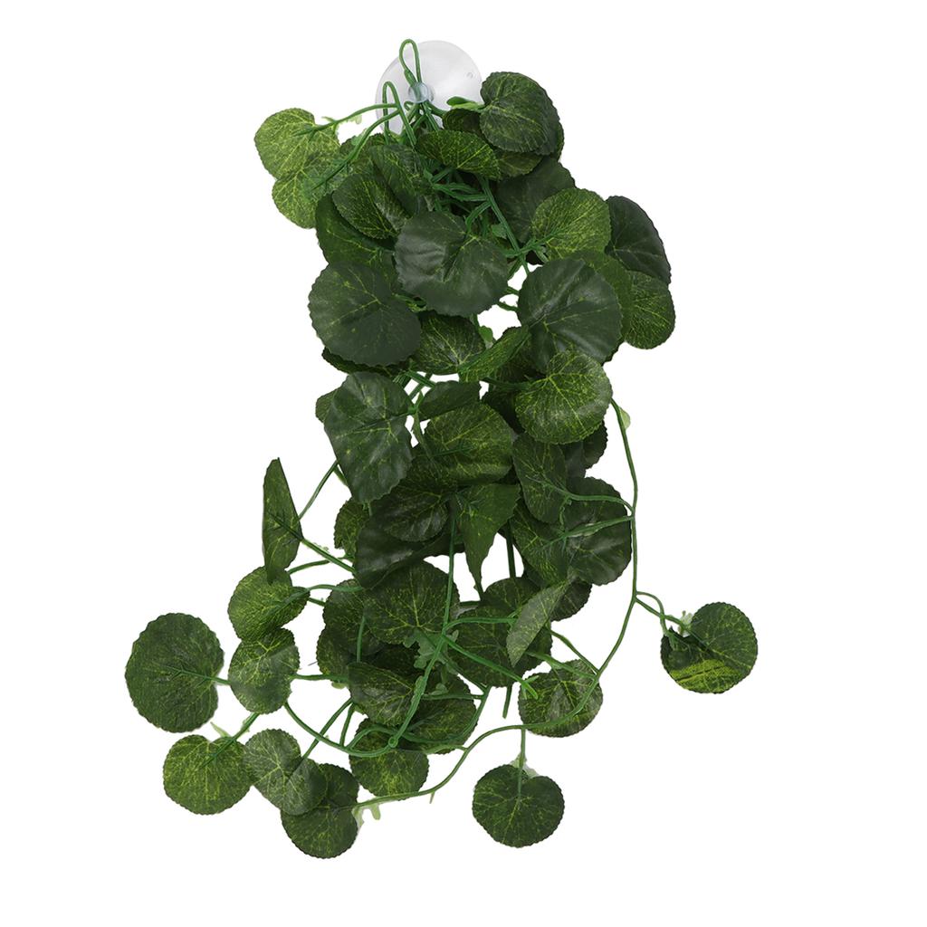Reptile Simulation Plant Decorative Landscaping False Vine for Reptile Rainforest Box