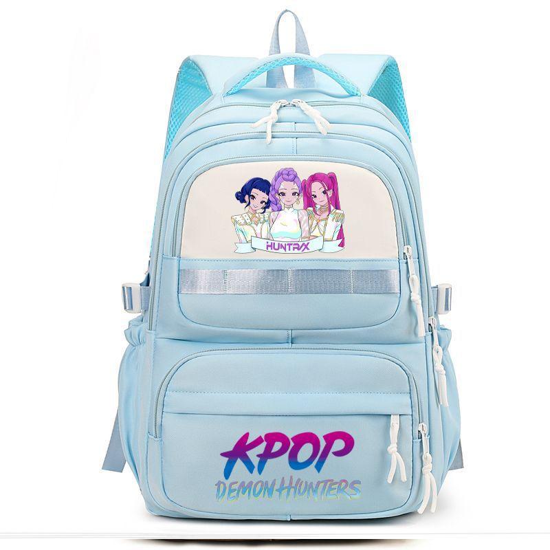 Kpop Witch Hunter Group Schoolbag Girl Cute Primary School Backpack Junior High School Light Large Capacity Lightweight