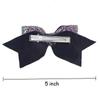 6 Pcs Handmade Multi-Color Glitter Hair Bows for Girls & Teens - Perfect Accessories for Any Occasion!