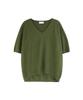 Baseukala V-Neck Half Sleeves Knitwear (7Colors)