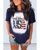 Azura Exchange God Bless the USA Print T-Shirt