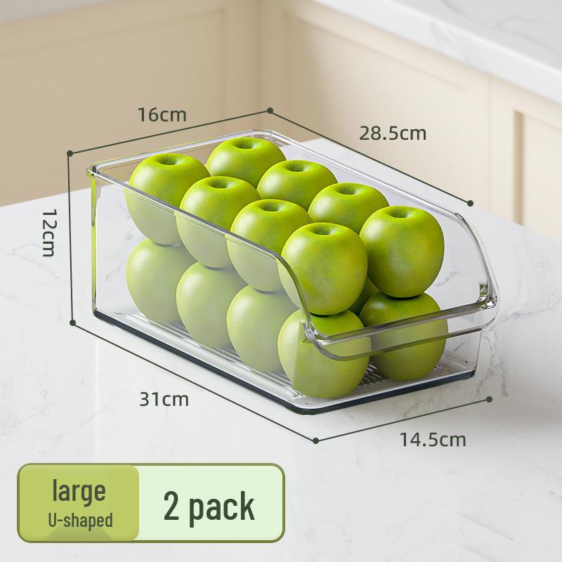 Refrigerator Egg & Food Fresh-Keeping Storage Organizer Box