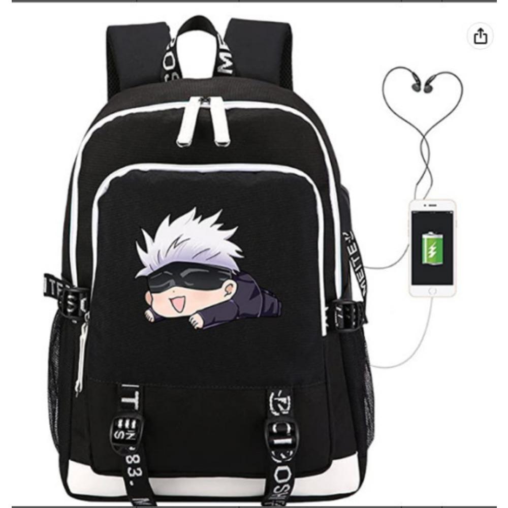 Sunman Spell Peripheral Backpack USB Charging Large Capacity Computer Bag School Bag