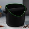 Shock-Absorbent Coffee Knock Box Anti-slip Espresso Dump Bin For Coffee Grounds With Removable Knock Bar Coffee Grind Waste Bin