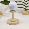3Pcs Golf Tennis Ball Support Bracket Baseball Display Stand Wood Baseball Holder Softball Baseball Accessories Enduring