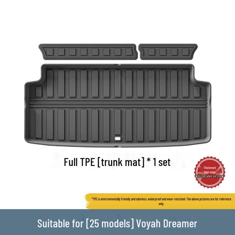 TPE All-Weather Trunk & Seat Back Mat for 25 Lantu Dreamer Models Trunk Mat 2.1 Upgrade W240011333