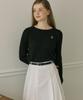 Our Hope Belt Set Midi Pleated Elastic Skirt - White