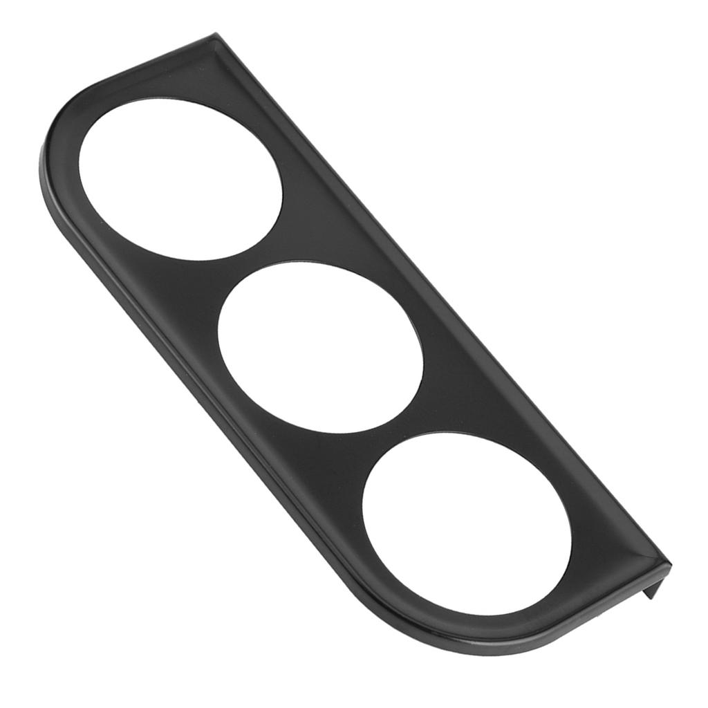 52mm/2in 3-Hole Triple Instrument Panel   Gauge Mounting Bracket Car Dashboard Meter Iron Holder