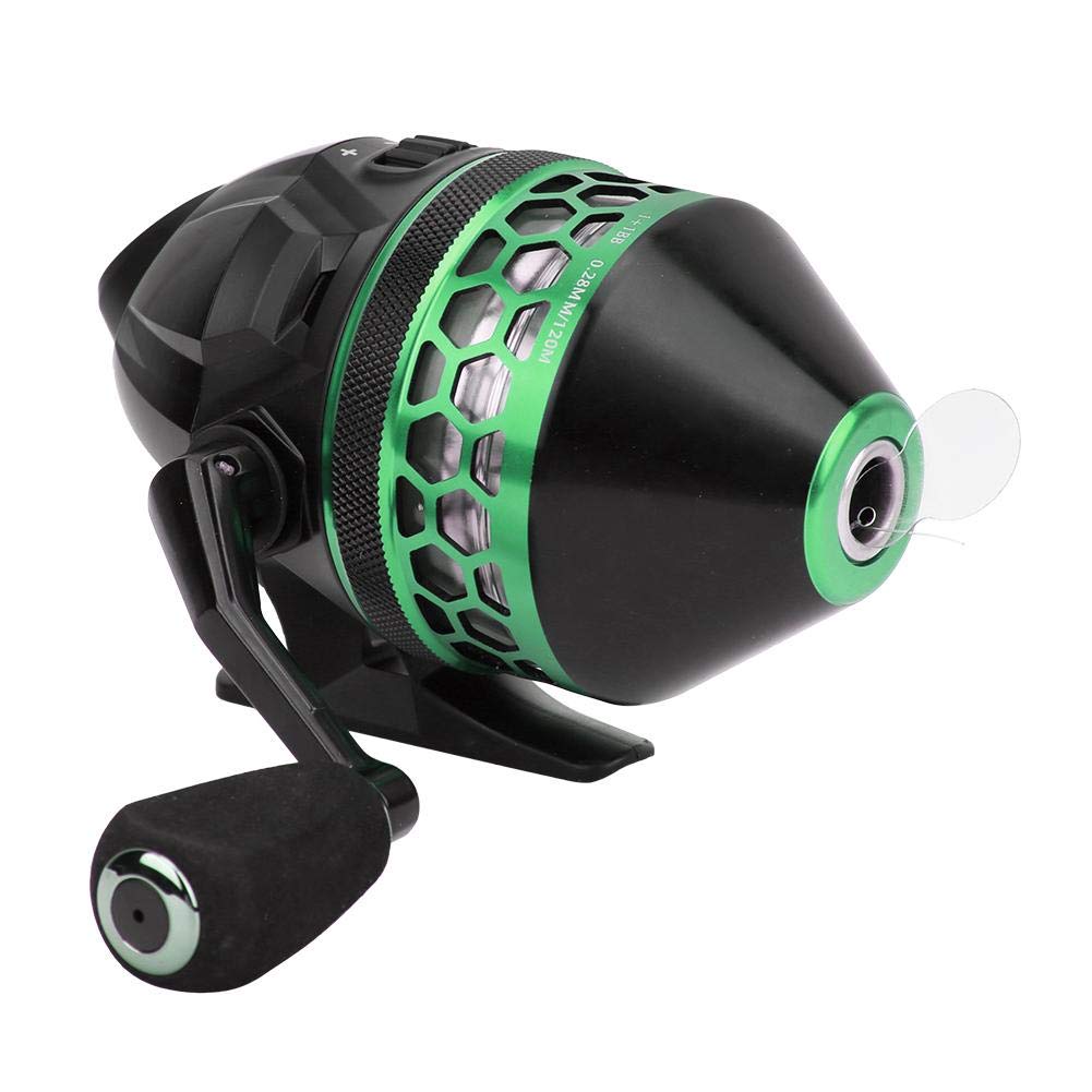 Fishing Spincast Delicate Saltwater Freshwater for Surf Ice Boat and Hole Fishing Reel, Reel, Design, Non-Slip Handle, Rustproof, Lightweight, & Reel,